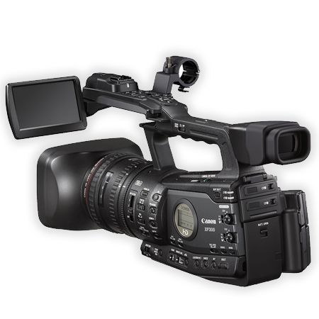 Cámara de vídeo profesional