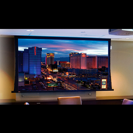 Pantalla tensionada para proyección