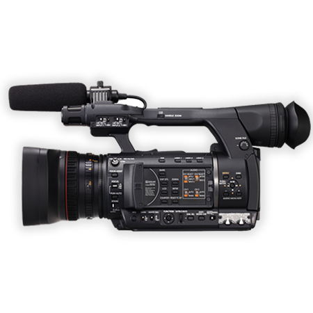 Cámara de vídeo profesional